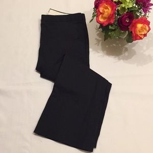 JCrew city fit black slacks